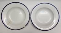 Тарелки суповые товарищество М. С. Кузнецова  П. Ф. 2 штуки