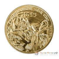 098 Монета Польша 2005 год 2 злотых Оборона Ясной Горы 350 лет  Латунь  UNC