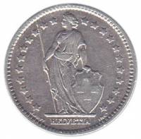 () Монета Швейцария 1916 год   ""     VF