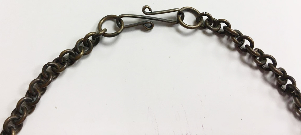 Колье, металл, слоновая кость (сост. на фото)