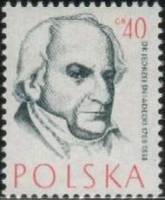 (1957-017) Марка Польша "Анджей Снядецкий"   Знаменитые врачи №1 II Θ
