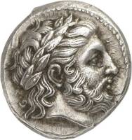 (№1970) Монета Древняя Греция 1970 год 1 Tetradrachm (Филипп III)