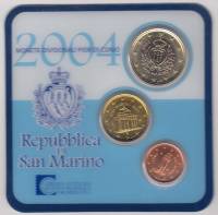 () Набор Сан-Марино 2004 год ""   UNC