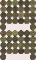 (1961-1991, 3 копейки, 26 монет) Набор монет СССР "61 68-90, 91л, 91м"   VF