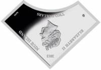 () Монета Остров Ниуэ 2012 год 2  ""    AU