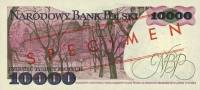 (1988) Банкнота Польша 1988 год 10 000 злотых "Станислав Выспяньский"   UNC