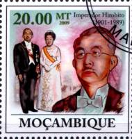 (№2009-3327) Марка Мозамбик 2009 год "20-й годовщины смерти императора Хирохито 19011989", Гашеная