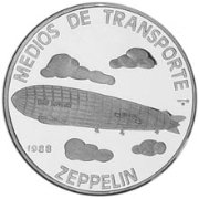 () Монета Куба 1988 год 5 песо ""   AU