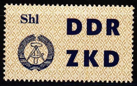 (1963-) Марка Германия (ГДР) &quot;&quot;    ZKD 4 III Θ