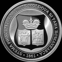 () Монета Румыния 2011 год 10  ""   Биметалл (Серебро - Ниобиум)  AU