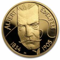 (№2004km175) Монета Финляндия 2004 год 100 Euro (Альберт Эдельфельт)