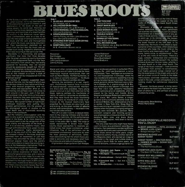 Пластинка виниловая , Blues all around my bad Stereo 300 мм. (Сост. на фото)