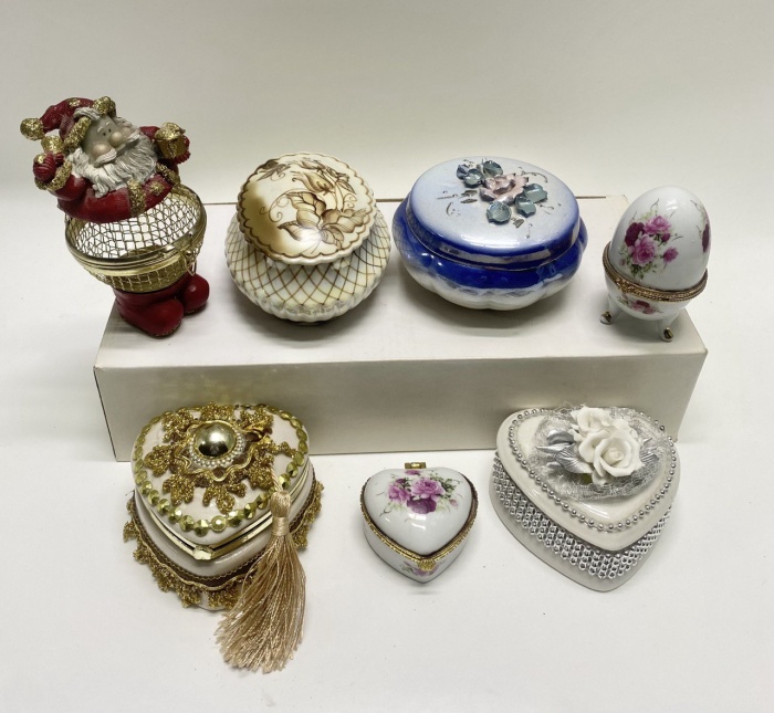 Набор винтажных шкатулок 7 шт