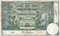 (№1914P-77) Банкнота Бельгия 1914 год "50 Francs"