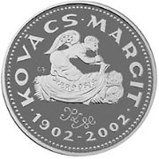 () Монета Венгрия 2002 год 3000  ""    AU