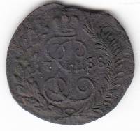 (1788, КМ) Монета Россия-Финдяндия 1788 год 1/4 копейки   Полушка Медь  UNC