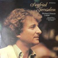 Пластинка виниловая Зигфрид Ерузалем Песни Р. Штрауса Мелодия 300 мм. Excellent