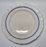 Блюдо круглое ЗИК Конаково 1957 год диаметр 35 см