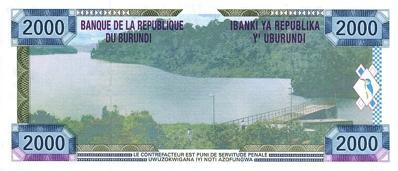 (2001) Банкнота Бурунди 2001 год 2 000 франков &quot;Уборка урожая &quot;   UNC