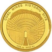 (,) Монета Австралия 2011 год 5 долларов   Биметалл (Платина - Золото)  UNC