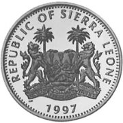 () Монета Сьерра-Леоне 1997 год 1  ""   Медь-Никель  UNC
