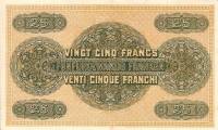 (№1914P-23a.1) Банкнота Швейцария 1914 год "25 Franken/Francs/Franchi"