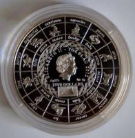 () Монета Токелау 2012 год 5 доллара ""  Биметалл (Серебро - Ниобиум)  UNC