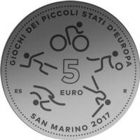 () Монета Сан-Марино 2017 год 5 евро ""   AU
