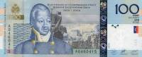 Банкнота Гаити 2004 год 100 гурдов Независимость 200 лет   UNC