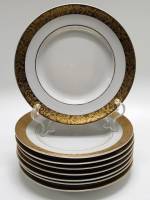 Тарелки пирожковые позолота ЛФЗ 15 см 8 шт 