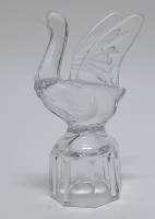 Стеклянный сувенир "Лебедь", СССР (сост. на фото)