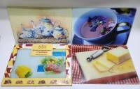 Доски Разделочные новые и б/у стеклянные 4 штуки 30х 20 см