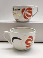 Чашки чайные 2 шт ДФЗ Вербилки 50-е годы