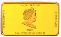 () Монета Острова Кука 2006 год 25  ""    AU