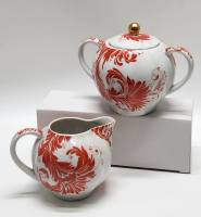 Сахарница и молочник ЛФЗ