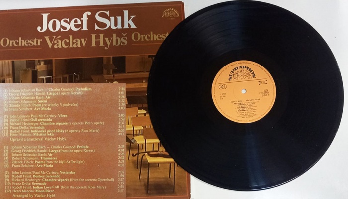 Пластинка виниловая , Vaclav Hybs Orchestra Supraphon 300 мм. (Сост. отл.)