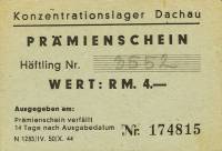 (№1945) Банкнота Германия 1945 год "4 Reichsmark"