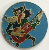 Значок Знак СССР "Ну погоди!" На булавке 