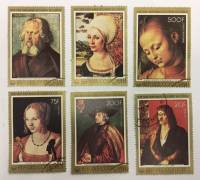 --  Набор марок Коморы 6 шт.  Гашёные , III Θ