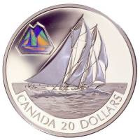 () Монета Канада 2000 год 20 долларов ""   PROOF