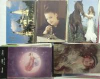 Набор карманных календарей разных города портреты 150 шт