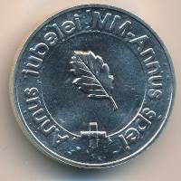 (2000) Монета Финляндия 2000 год 100 марок "Миллениум"  Серебро Ag 925  UNC