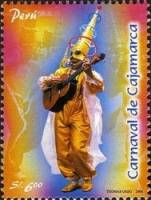 (№2006-2125) Марка Перу 2006 год "Перуанский Карнавалы Кахамарка", Гашеная