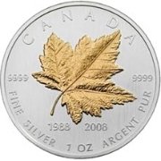 () Монета Канада 2008 год 5  ""    AU