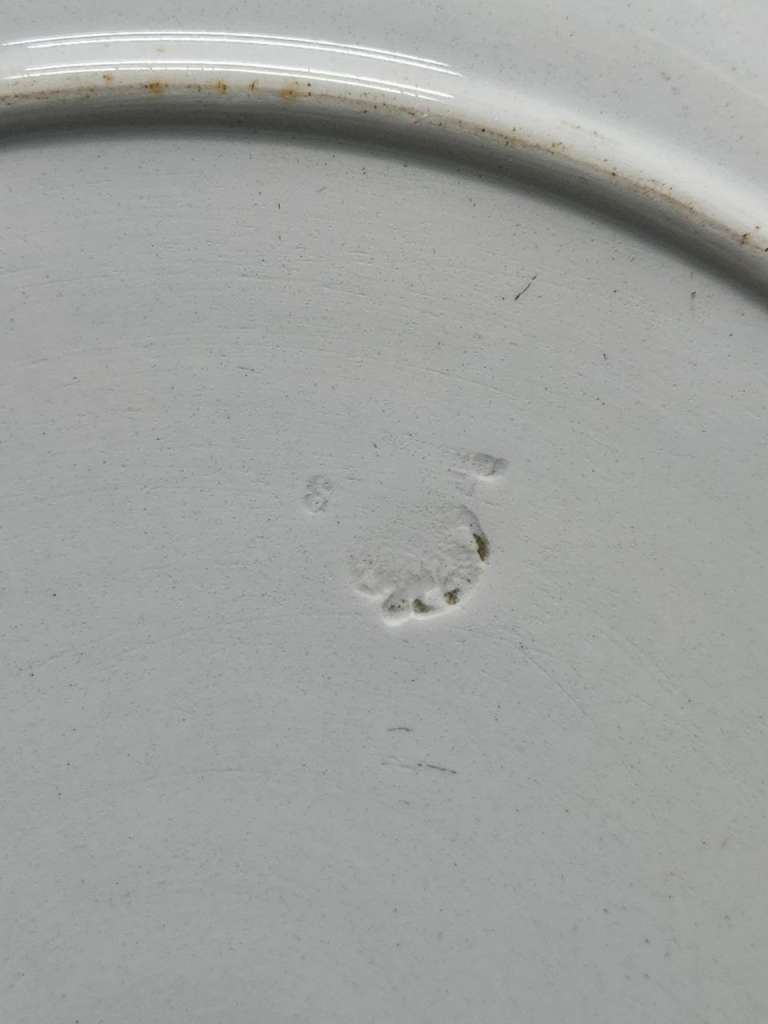 Блюдо 19 век диаметр 38,5 см