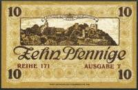 (№1918) Банкнота Германия 1918 год "10 Pfennig"