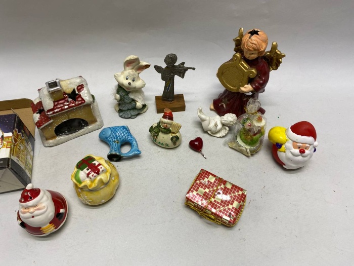 Сувенир новогодний 10 разных статуэток