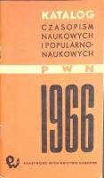 Каталог Katalog Czasopizm naukowich i popularno-naukowych  1966 , Варшава Мягкая обл. 76 с. Без илл.