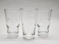 Стаканы Jim Beam 3 штуки стекло для коктейлей виски Джим Бим