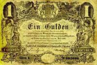 (№1848P-S251) Банкнота Германия 1848 год "1 Gulden"